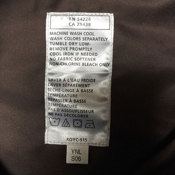 Royal Robbins Brown Radeau Clam Digger Capris SZ 8 - Picture 10 of 11